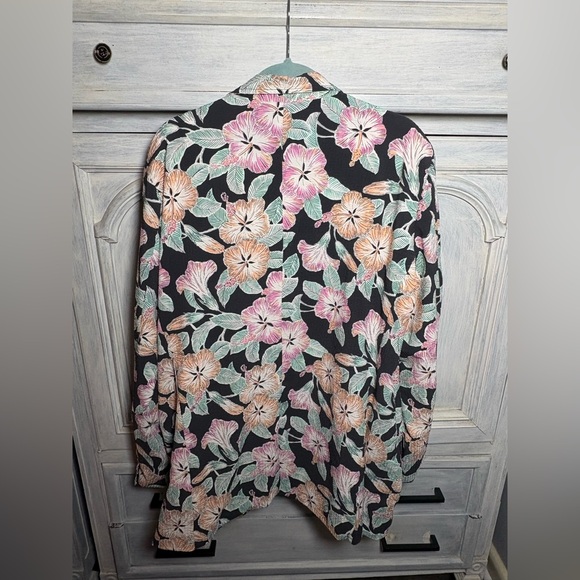 Chubbies Hibiscus Seersucker Floral Essence Blazer Preppy Fun Party Resort - Picture 7 of 7